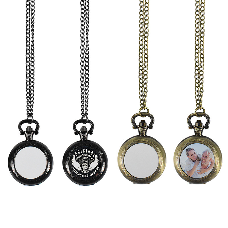 Jewelry Type Watches - Custom Vintage Metal Pocket Watch Pendant