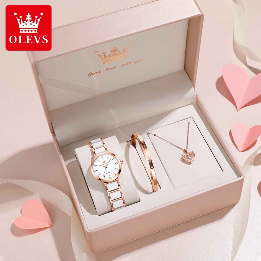 Watches & Jewelry Repair Center New York Reviews - OLEVS Women Watch 5877 Luxury Elegant