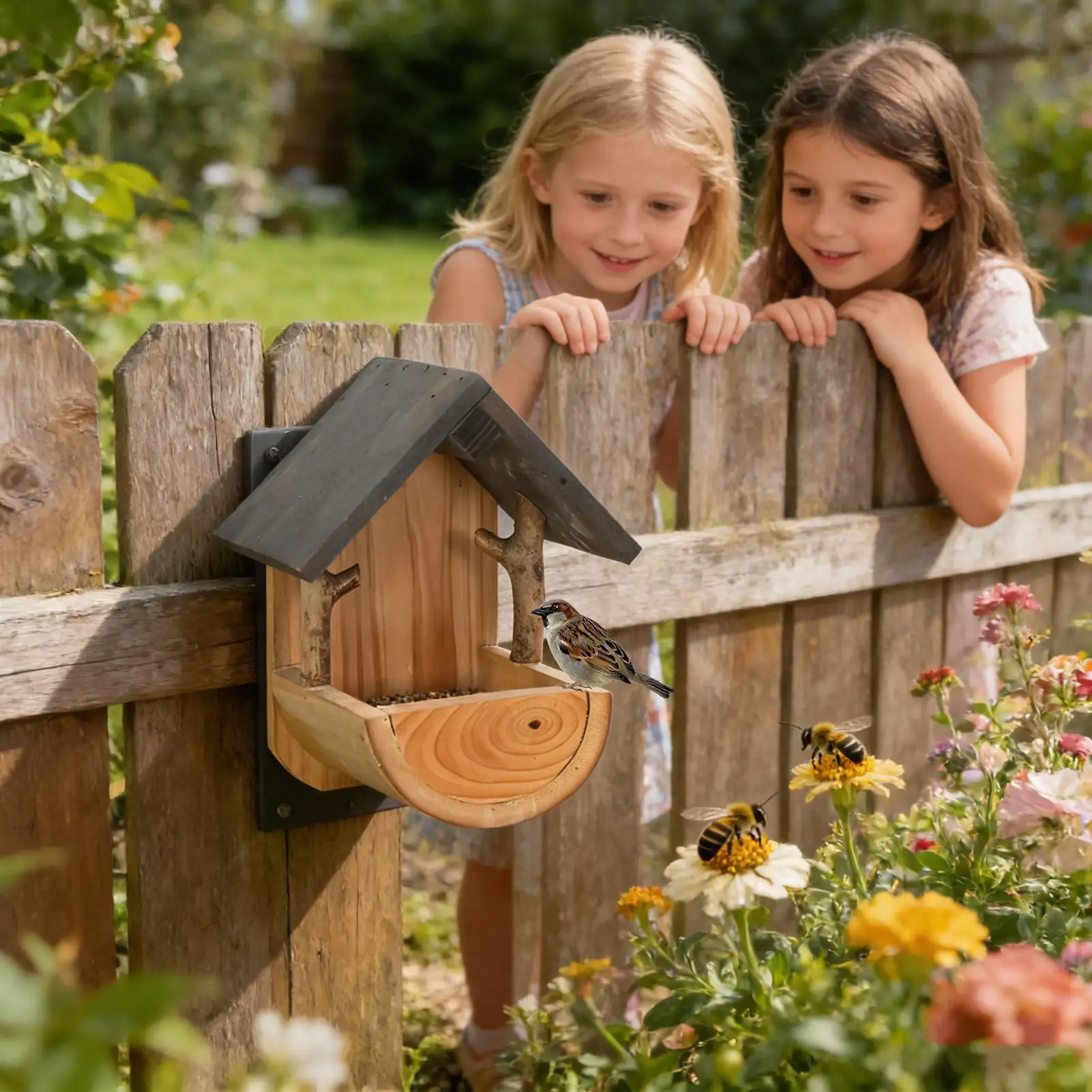 Wall Mount Wooden bird feeder  - Watches & Jewelry Repair Center New York Reviews recension och pris