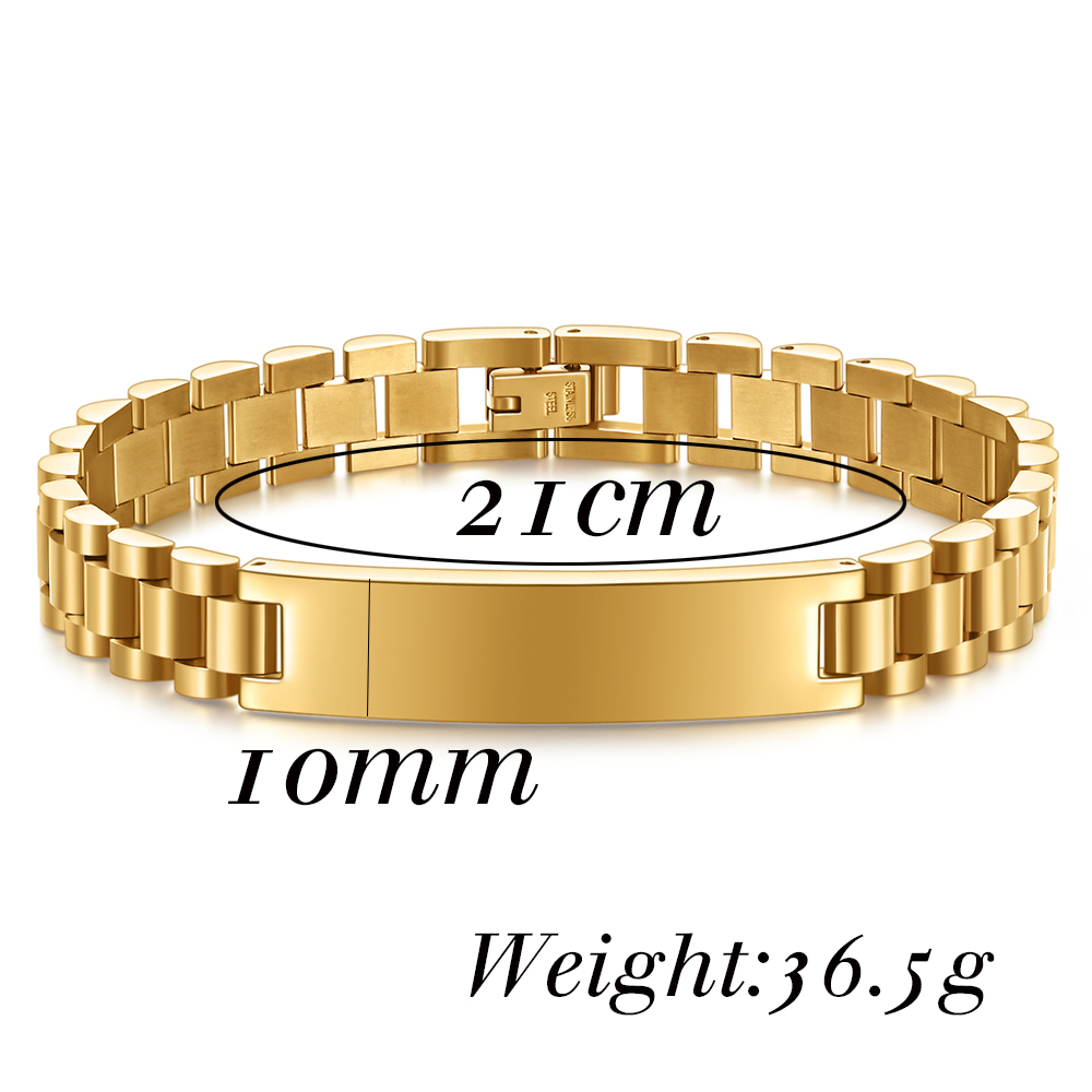 Fashion Watch Chain 10mm Smoot - Jewelry Type Watches recension och pris