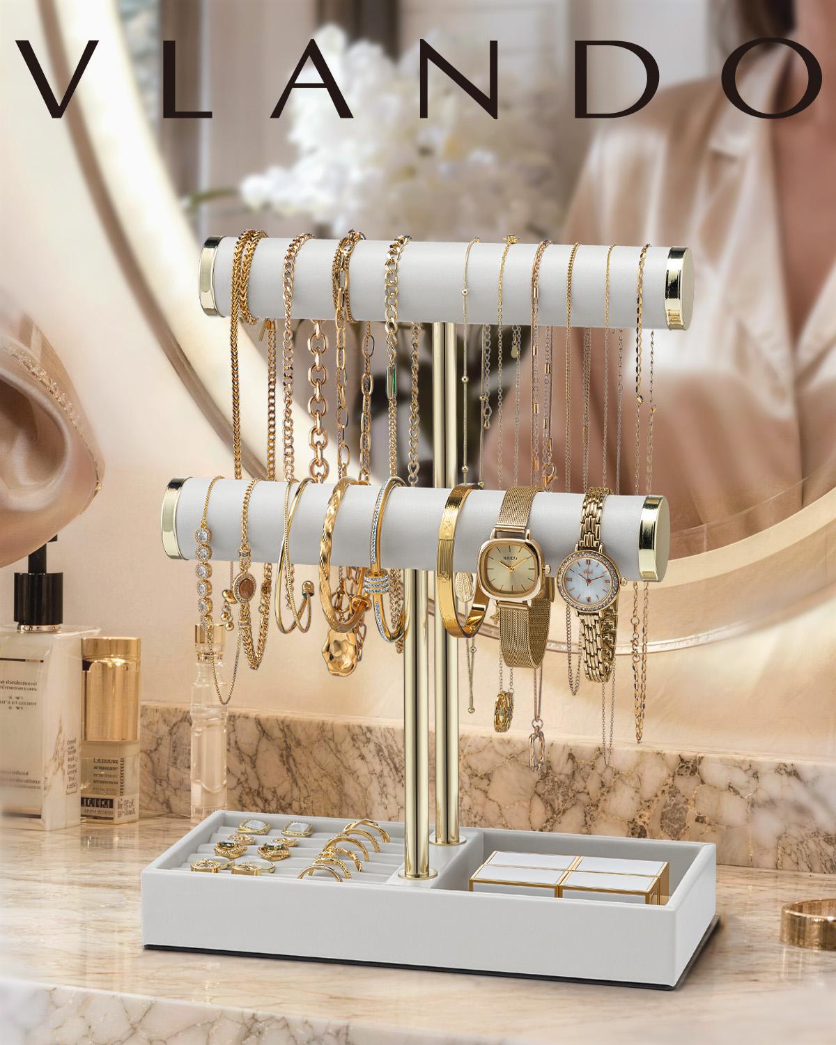 VLANDO Classic 2/3-Tier Faux L - Jewelry Essentials Watches recension och pris
