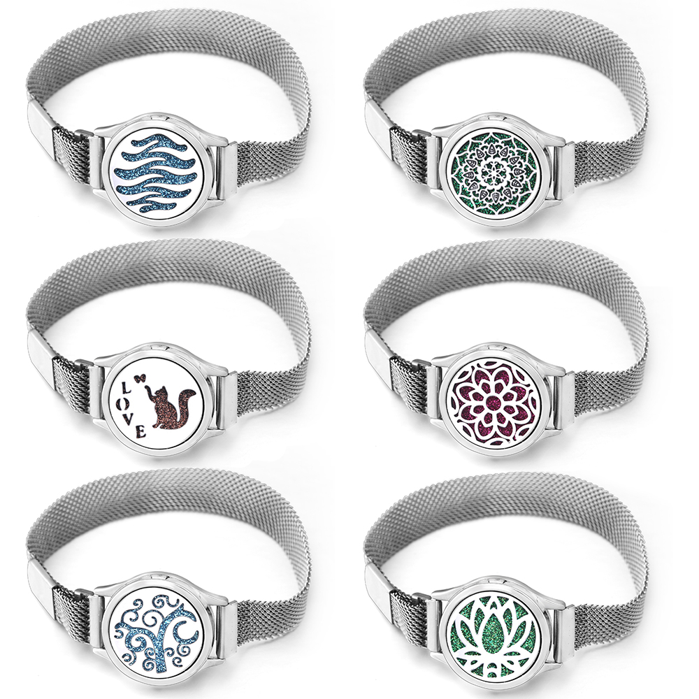 Trendy Lotus Pattern Aromather - Jewelry Essentials Watches recension och pris