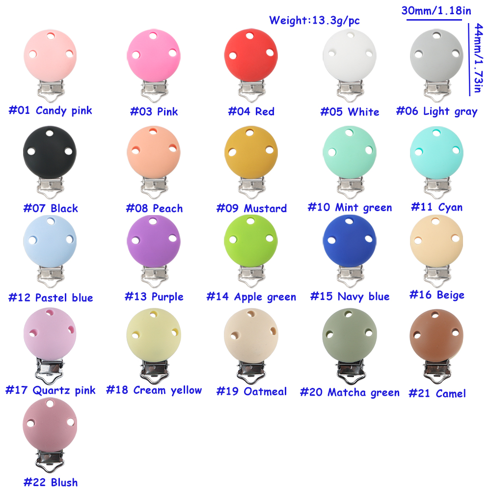 4pcs 30mm/35mm Baby Silicone C - Pacific Jewelry & Watches Los Angeles recension och pris