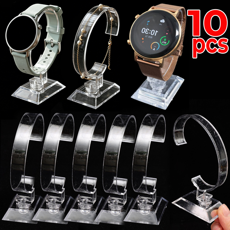 Transparent Watch Display Stan - Watches Jewelry Holder recension och pris