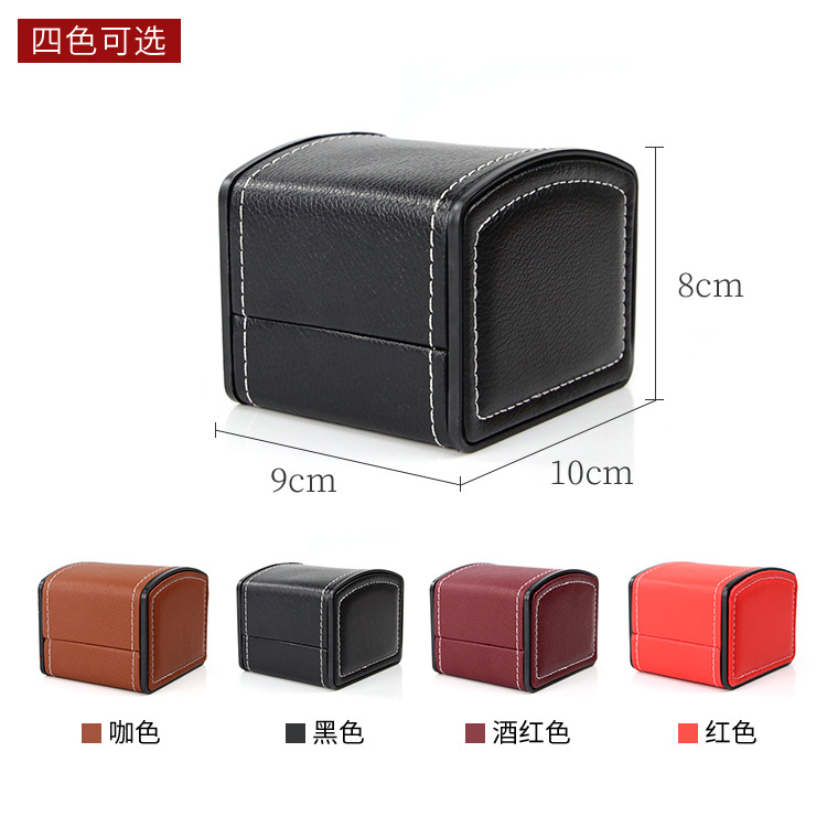Arc-shaped Watch Box, Pu Leath - Watch Display Box recension och pris