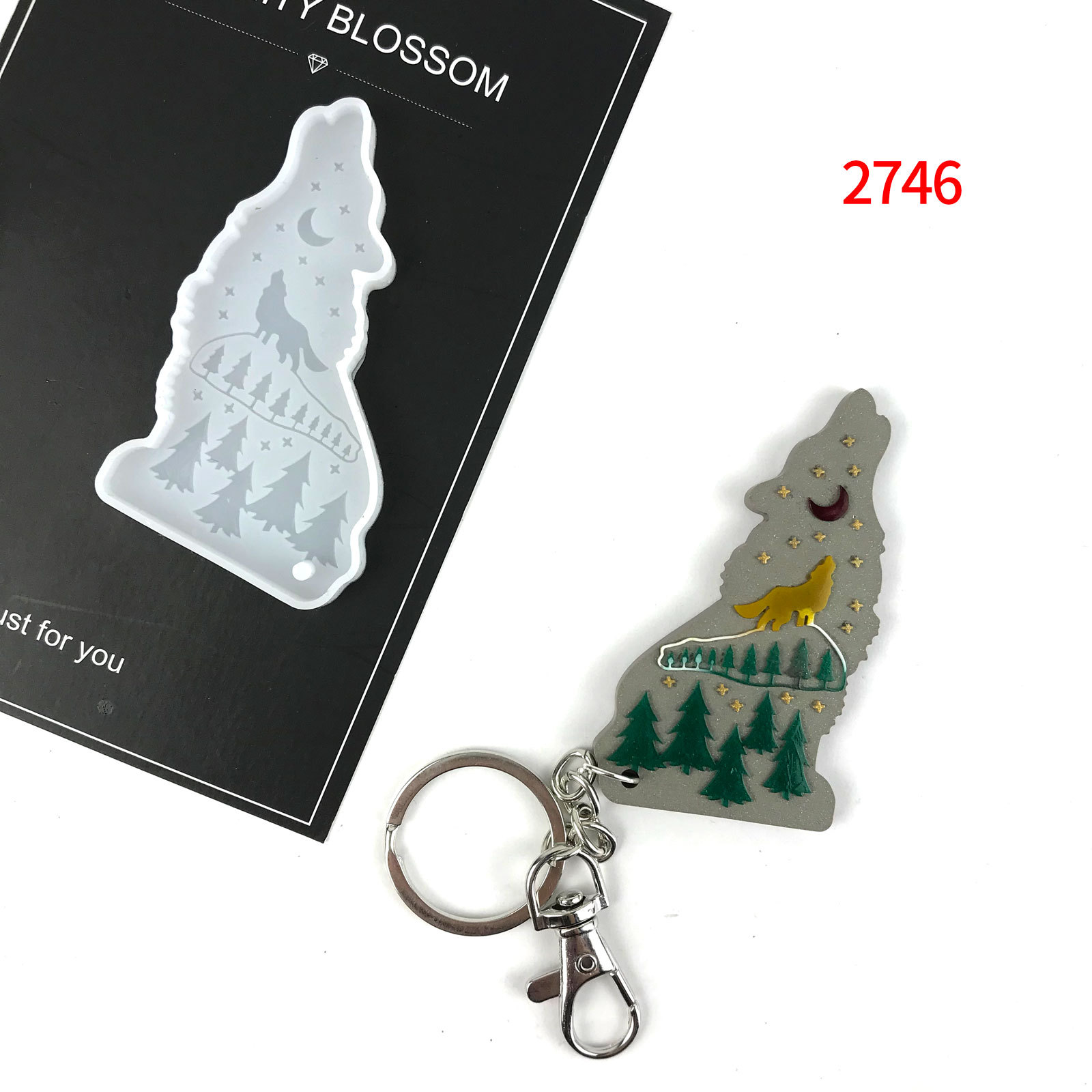Wolf Horse Shaped Epoxy Resin  - Wolf Jewelry & Watches Tampa recension och pris