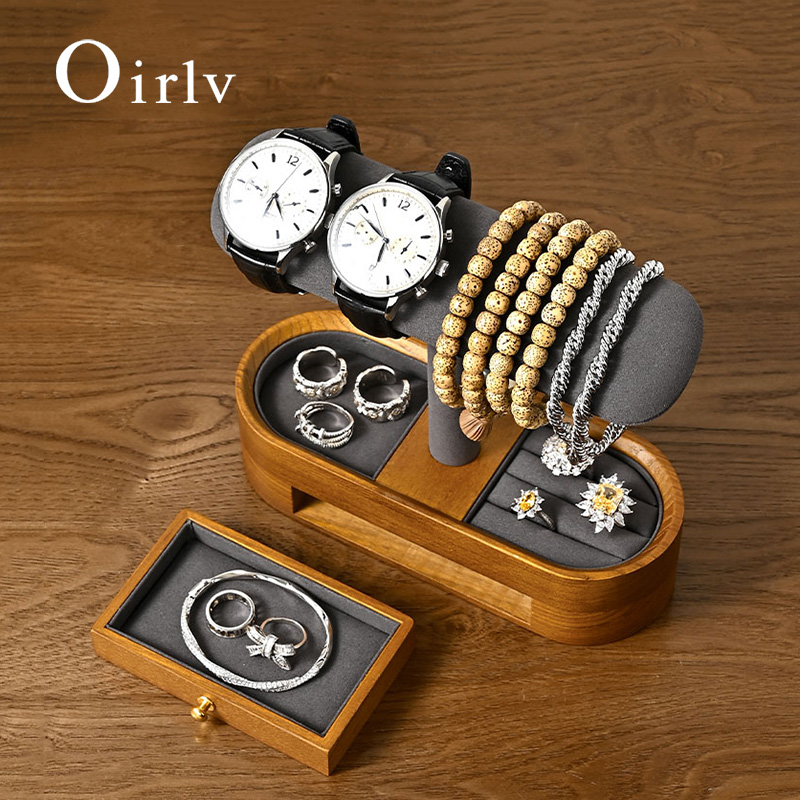 Oirlv Solid Wood Watch Organiz - Watch Display Box recension och pris
