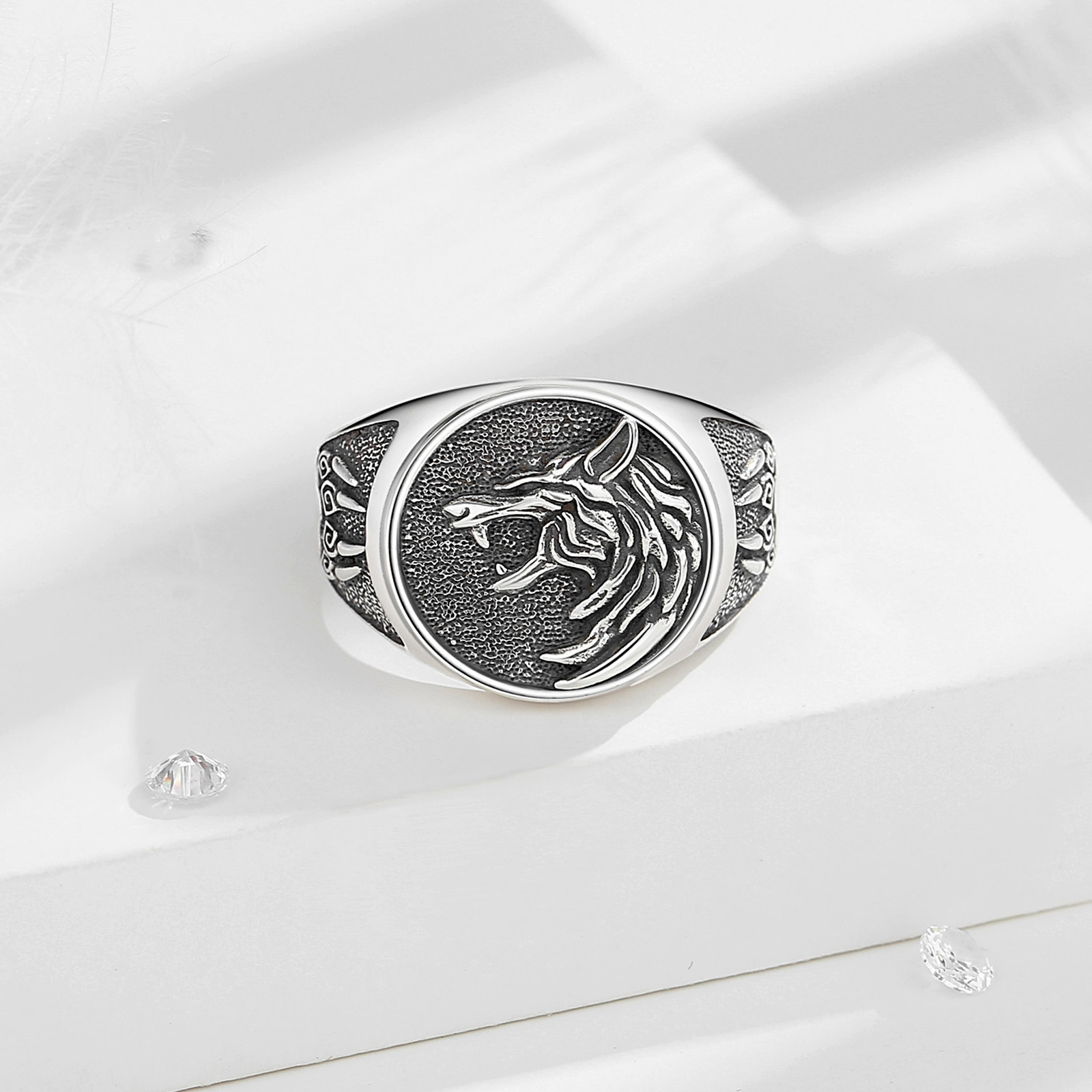Eudora 925 Sterling Silver Vik - Wolf Jewelry & Watches Tampa recension och pris