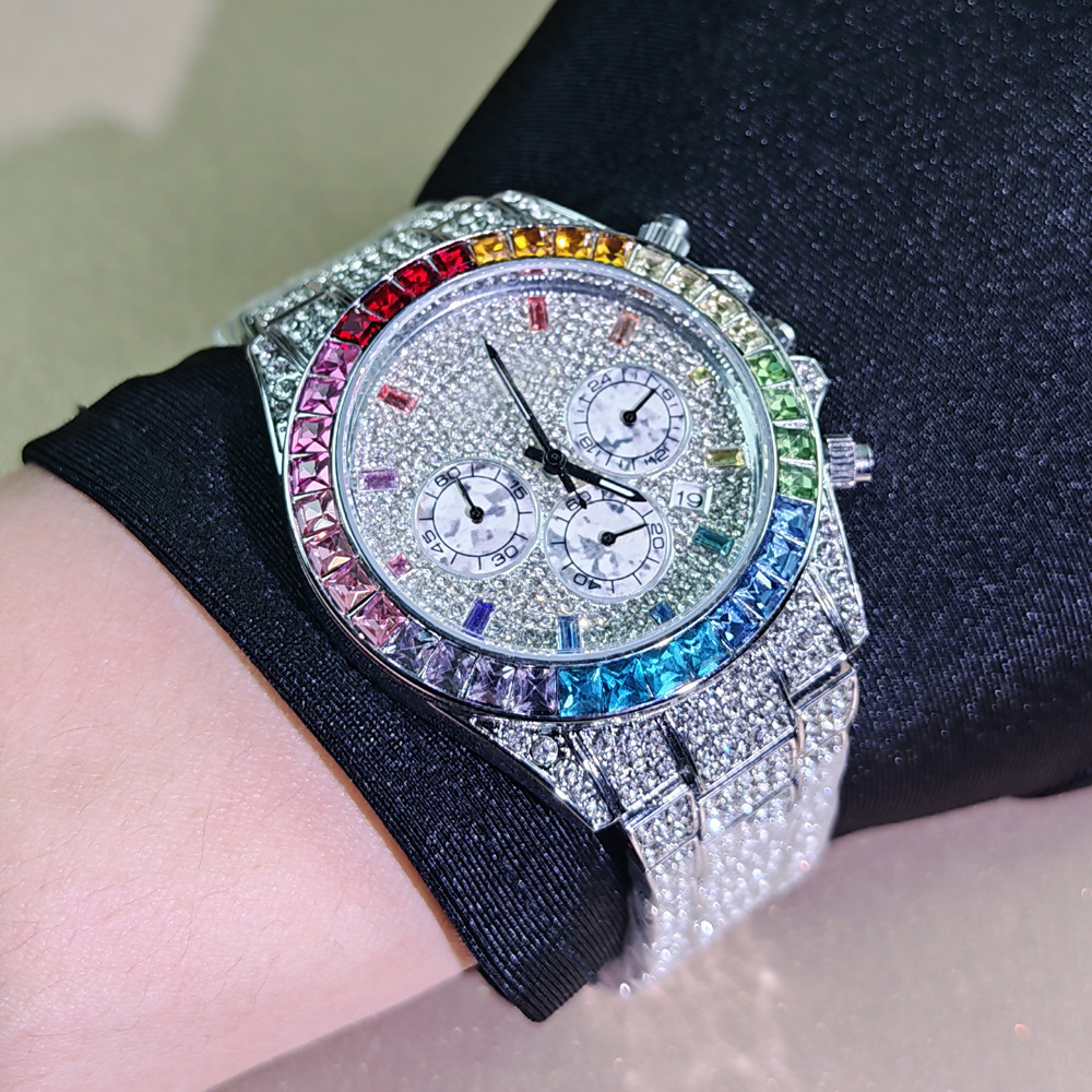 High Quality Luxury Ice Colore - Jewelry Type Watches recension och pris