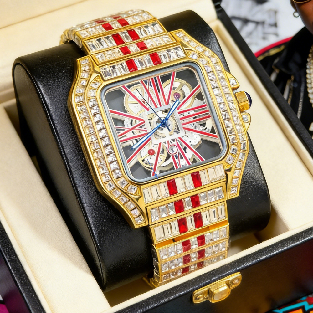 Hollow Luxury Bling Quartz Wri - Jewelry Type Watches recension och pris