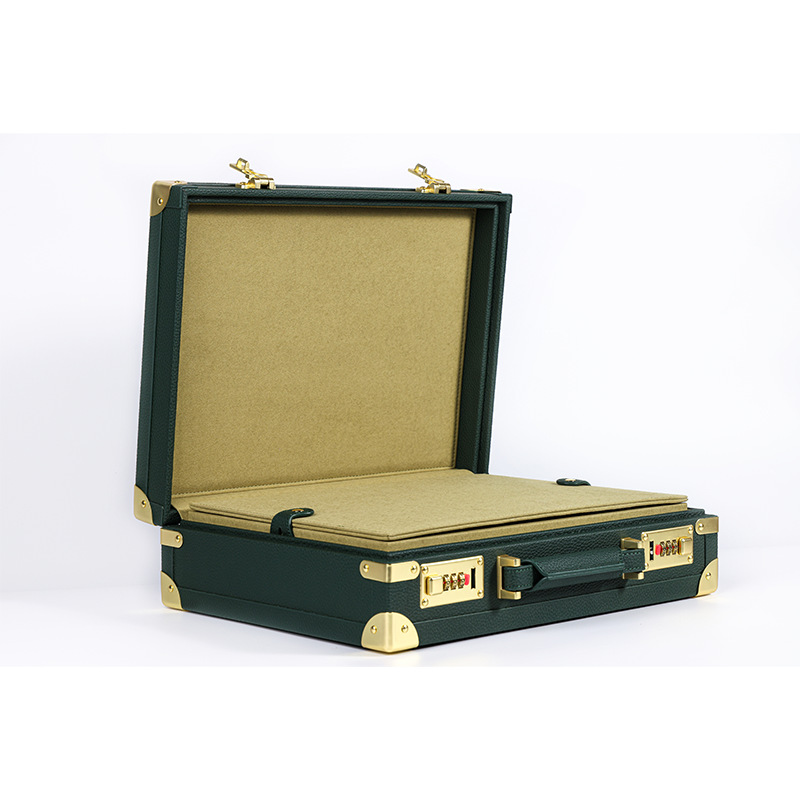 OEM ODM Luxury 15 Slots Green  - Watch Display Box recension och pris