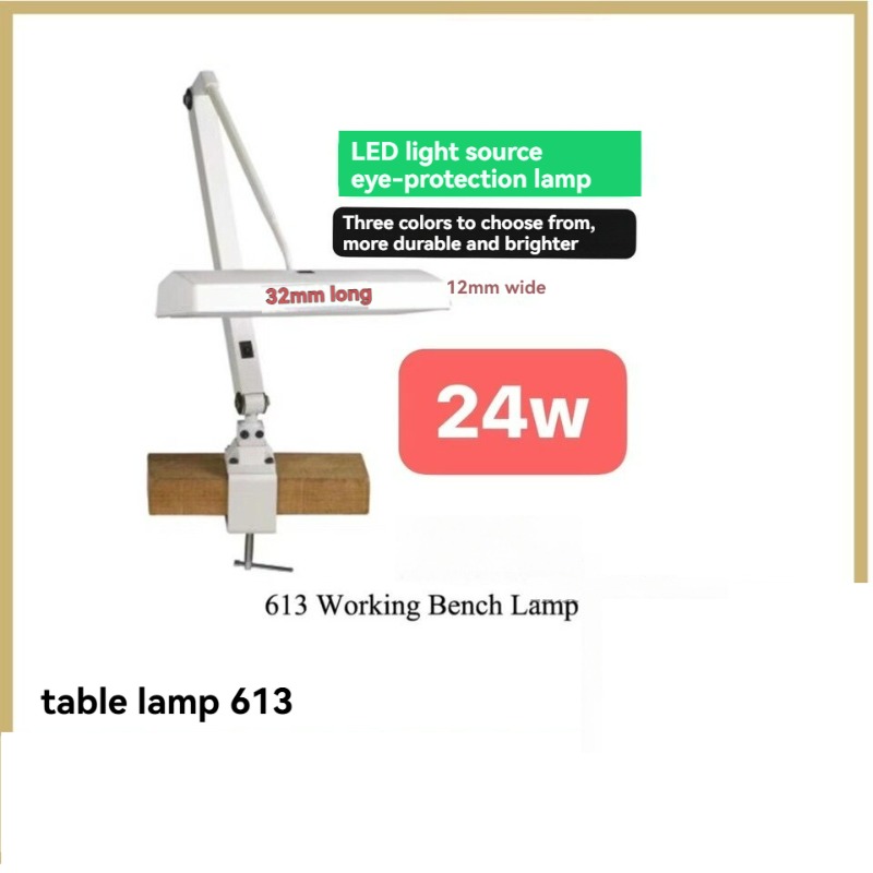 Double-Tube Work Desk Lamp Wat - Jewelry Essentials Watches recension och pris