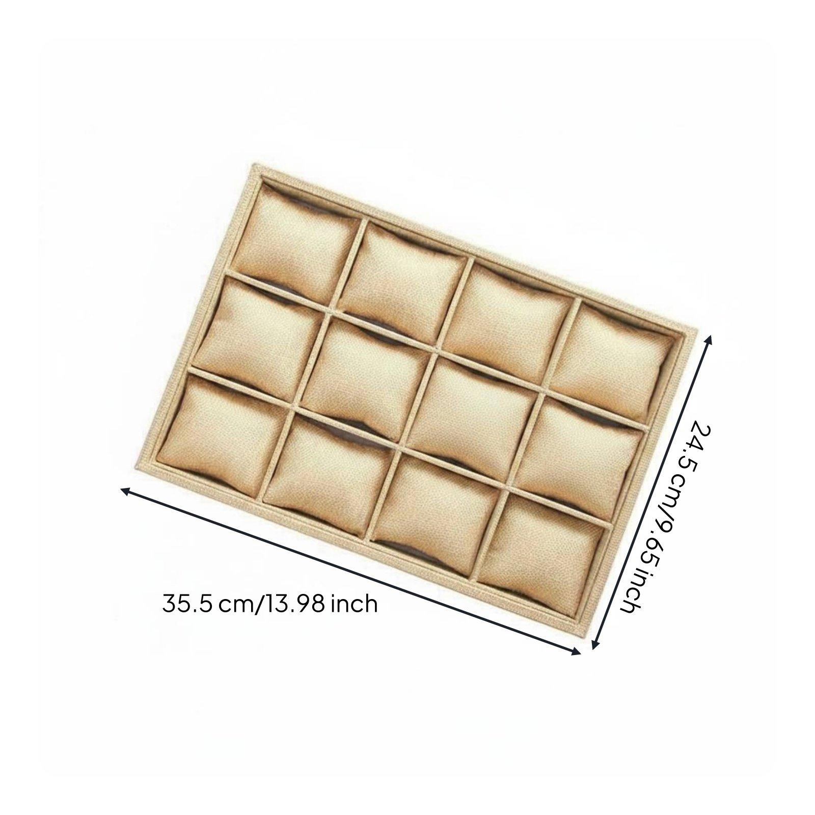 Fabric Jewelry Holder Open Top - Watches Jewelry Holder recension och pris