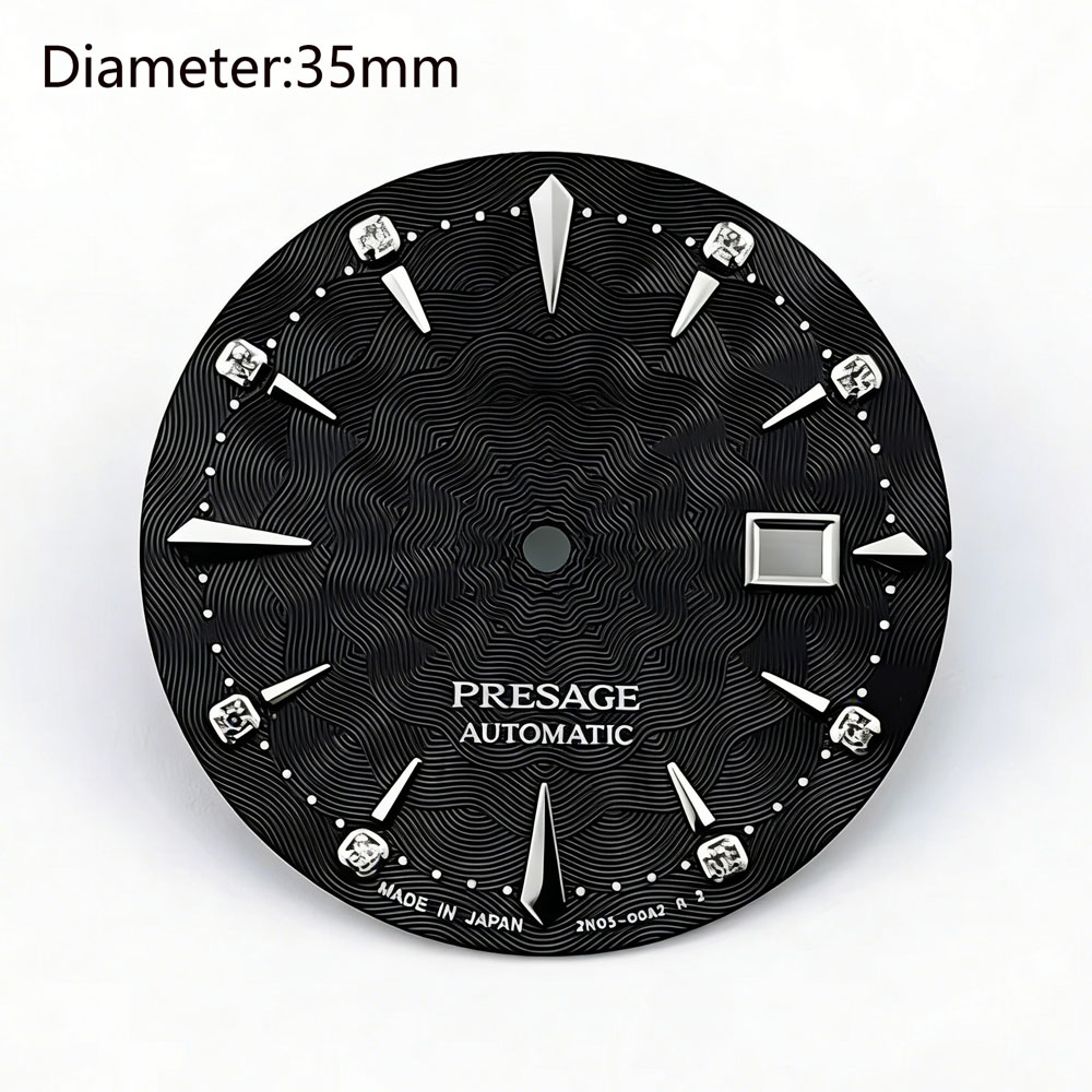 35mm NH35 S logo presage s dia - Seiko Watch Presage recension och pris