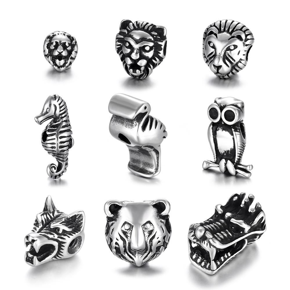 Stainless Steel Animal Wolf Vi - Wolf Jewelry & Watches Tampa recension och pris