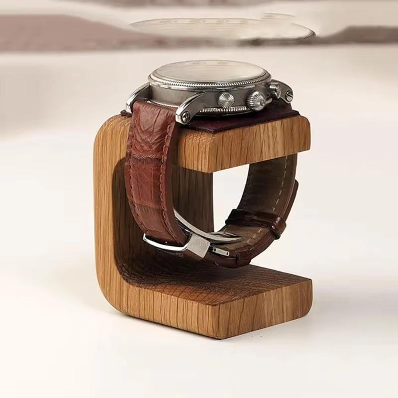 Decorative Solid Wooden Watch  - Watches Jewelry Holder recension och pris
