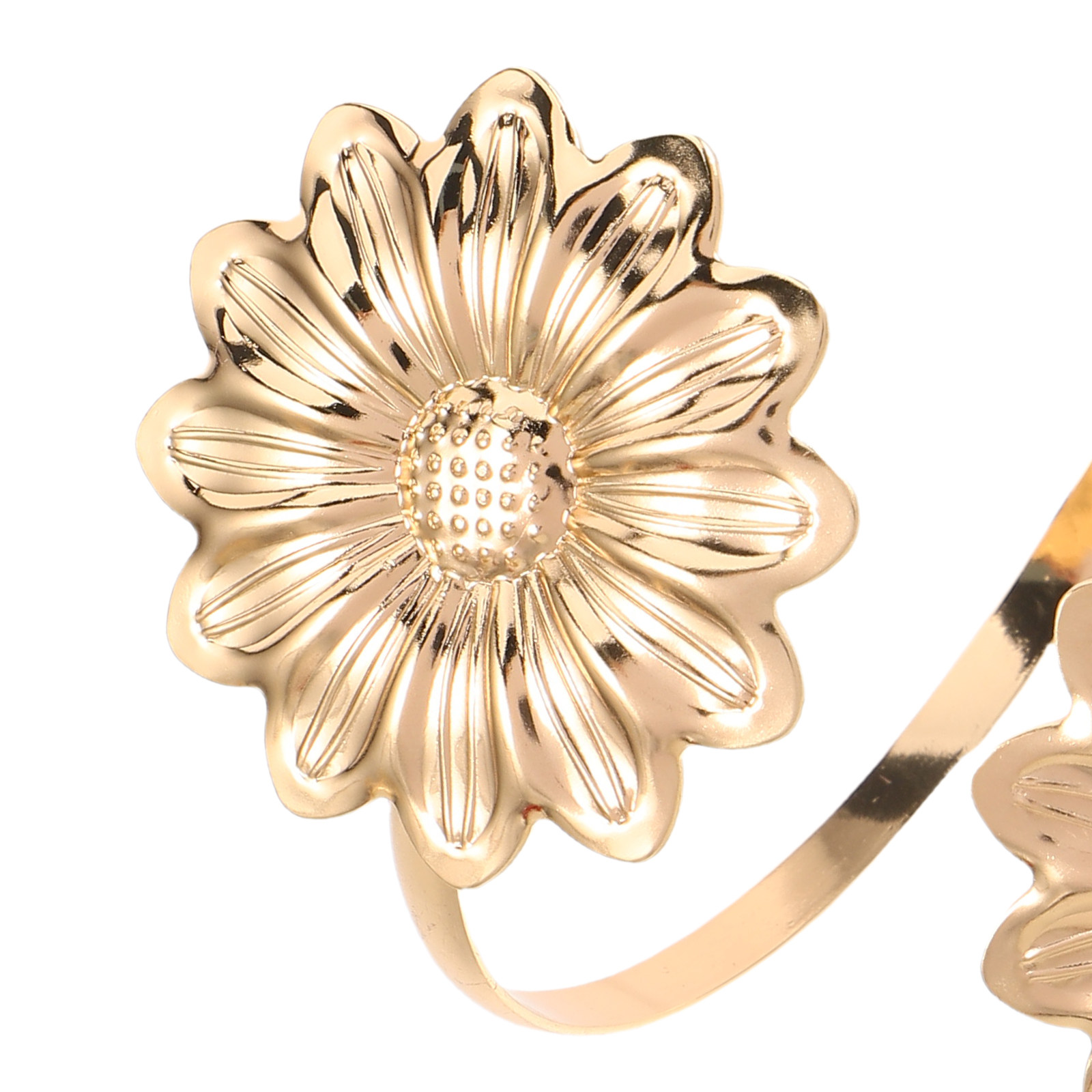 2Pcs Metal Sunflower Arm Cuff  - Cuff Bangle Bracelet recension och pris