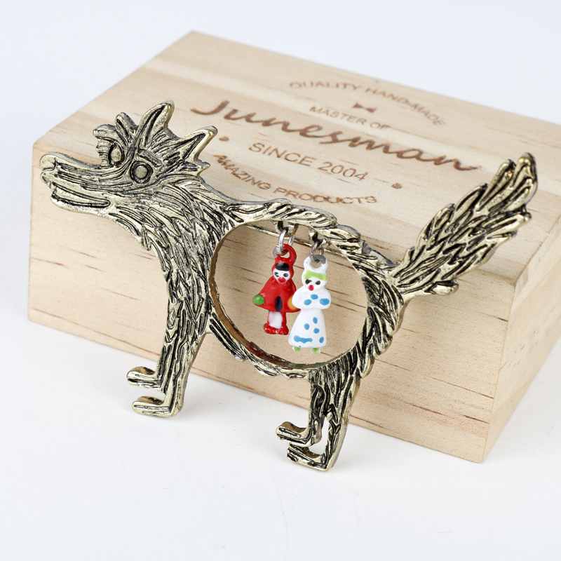 Vintage Wolf And Babies Little - Wolf Jewelry & Watches Tampa recension och pris