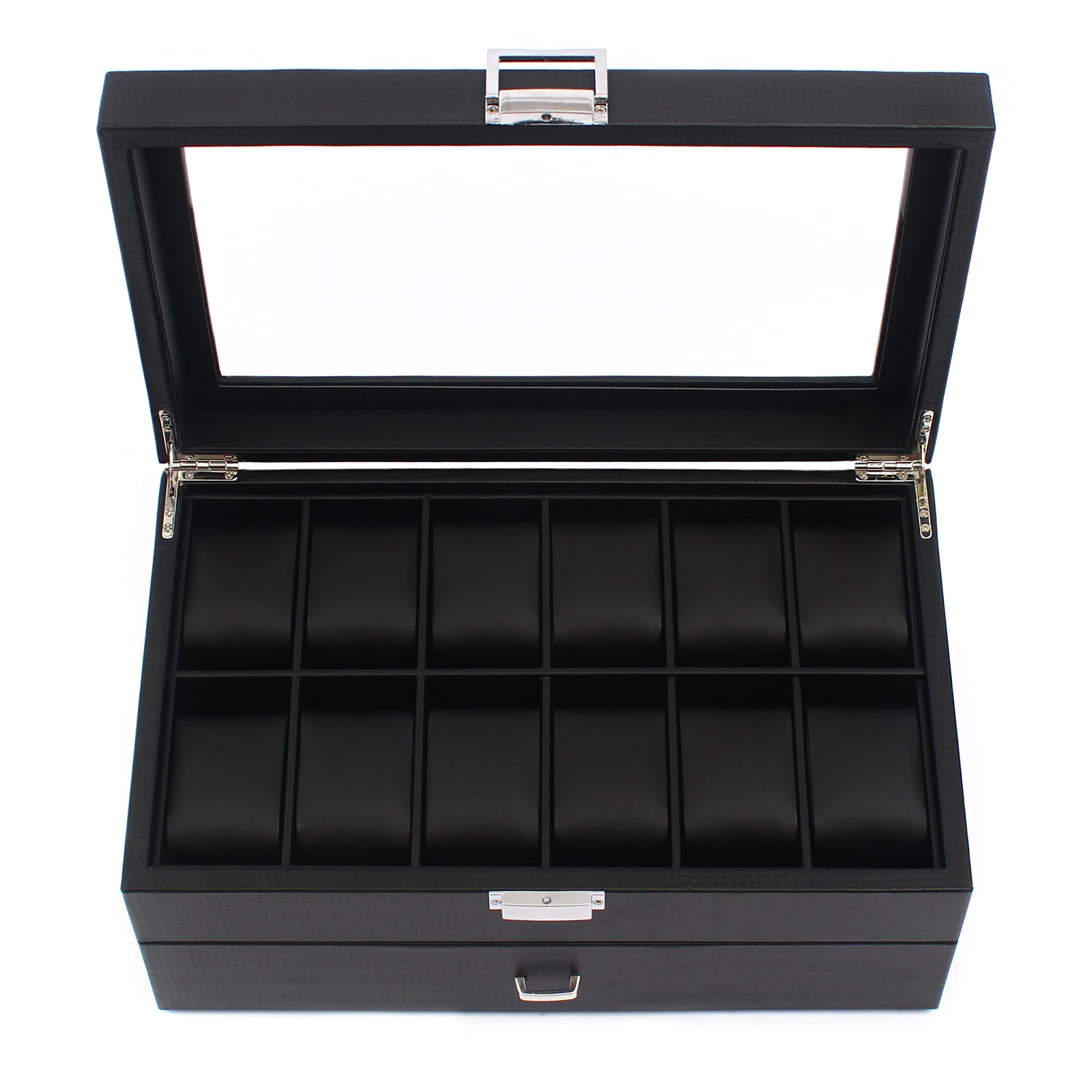 NEW 2 Layers 24 Compartments W - Jewelry Type Watches recension och pris