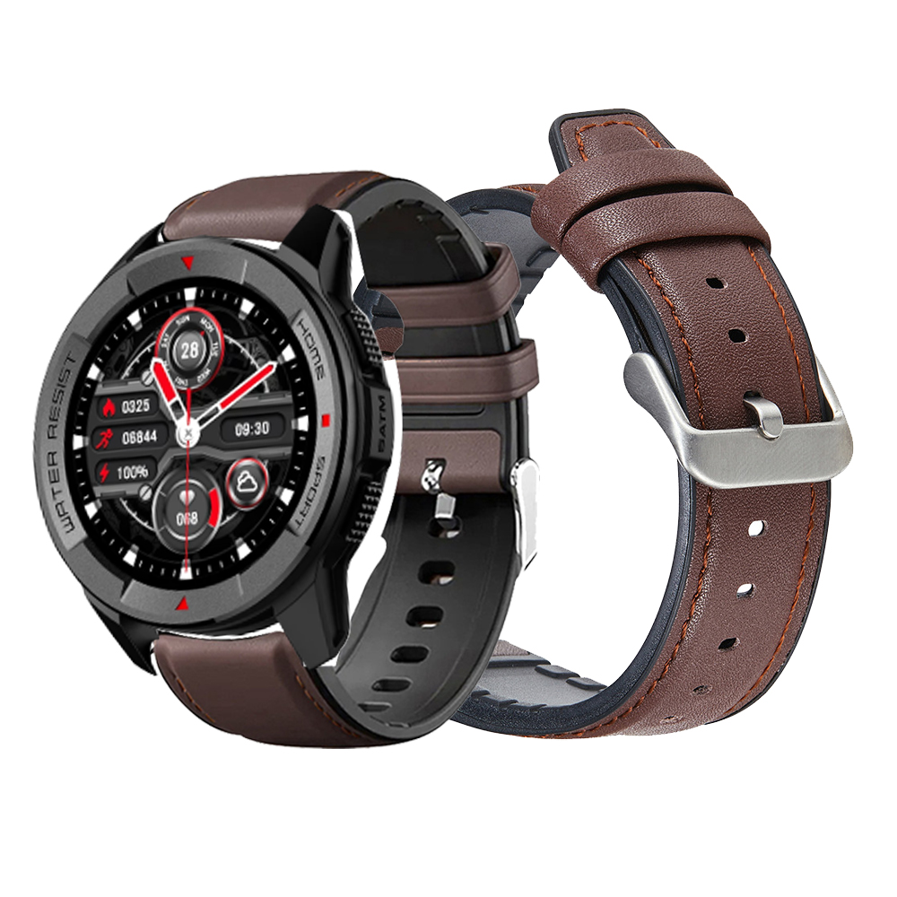 Leather Watchband 22mm For Xia - A1 Watches & Jewelry New York Photos recension och pris
